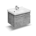 روشویی روکابینتی پارس سرام ستیا 60×42 | سفید