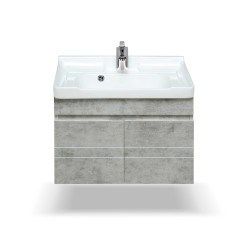 روشویی روکابینتی پارس سرام ستیا 60×42 | سفید