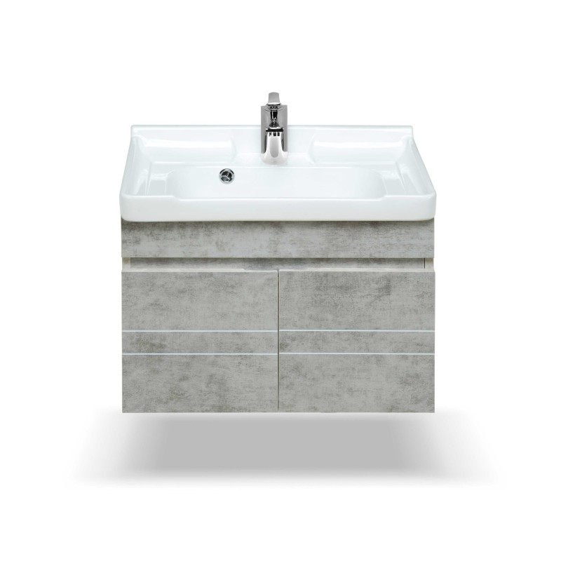 روشویی روکابینتی پارس سرام ستیا 60×42 | سفید