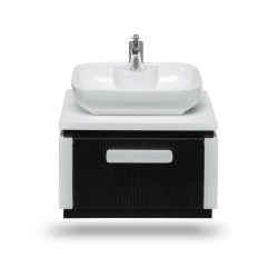 روشویی روکابینتی پارس سرام مدل اپرا 80×40 | خرید و مشخصات