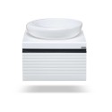 روشویی روکابینتی پارس سرام مدل یوتاب | بیضی 55×37