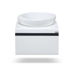 روشویی روکابینتی پارس سرام مدل یوتاب | بیضی 55×37