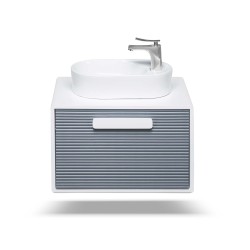 روشویی روکابینتی پارس سرام لاویا 26×45 | روکار کم‌جا