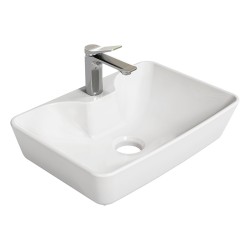 روشویی روکابینتی چینی کرد مدل تولیپ 53 | قیمت و خرید سنگ روشویی کابینتی