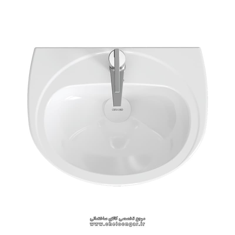 خرید اینترنتی روشویی پایه دار کاملیا چینی کرد در مرجع تخصصی کالای ساختمانی چلونگر