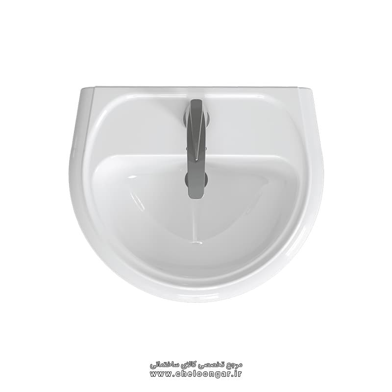 فروش روشویی پایه دار دافنه چینی کرد