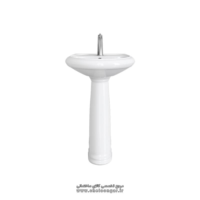 روشویی پایه دار دافنه چینی کرد