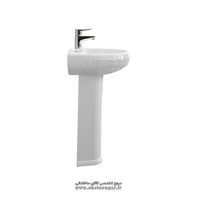 فروش روشویی پایه دار مونیکا چینی کرد
