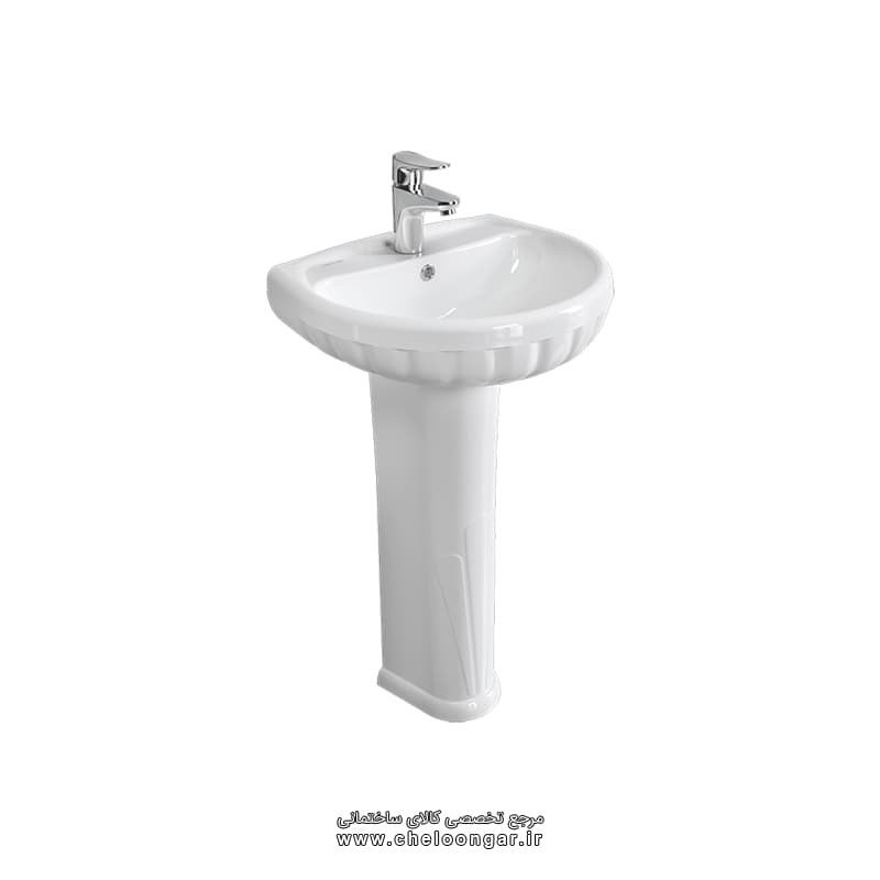 روشویی پایه دار مونیکا چینی کرد