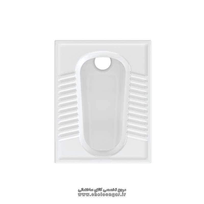 توالت تخت آزالیا ریم بسته چینی کرد