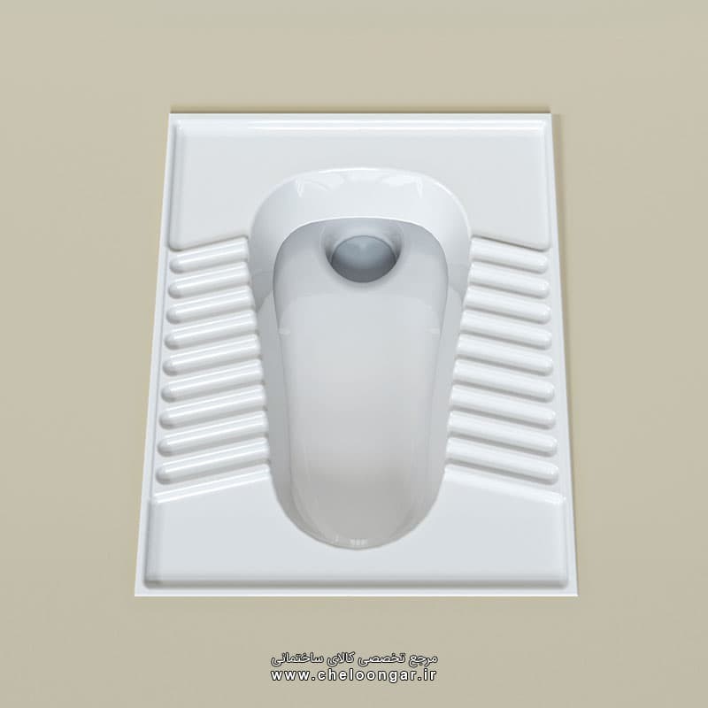 خرید توالت تخت تولیپ ریم بسته چینی کرد